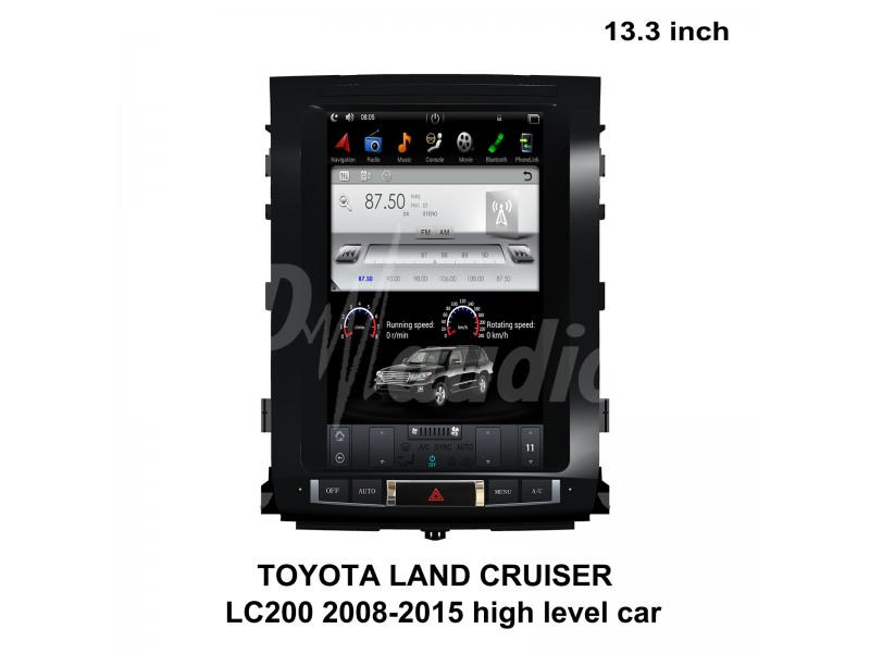    7.1  CD/DVD-  Toyota Land Cruiser 200 2007-2015 High  Wi-Fi-, GPS-  Bluetooth Tesla TC381